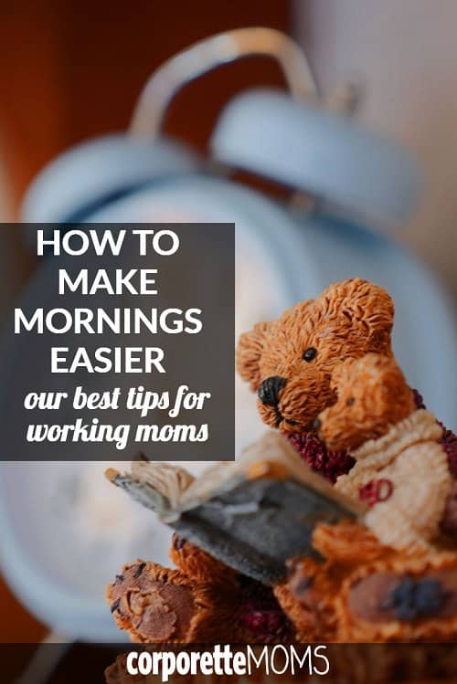 If you're a working mom, you know that mornings can be TORTURE -- how to get everyone dressed, packed, and out of the house? Sheryl Sandberg famously admired one mom's advice of putting her kids to sleep in their school clothes -- so we rounded up other tips for working moms. How CAN you make mornings easier? 
