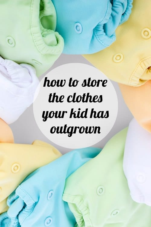 What are the best tips for how to store the clothes your kid has outgrown? Whether you've got a baby, toddler, or a Big Kid, holding onto future hand-me-downs or just keeping clothes for sentimental reasons, what are your best tips for storing too-small kids' clothes?