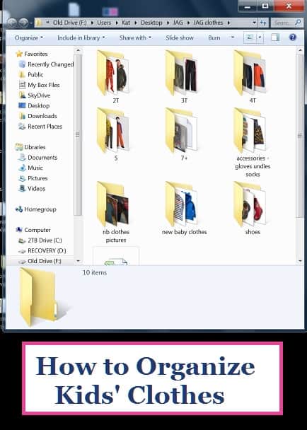 How to Organize Kids' Clothes | CorporetteMoms