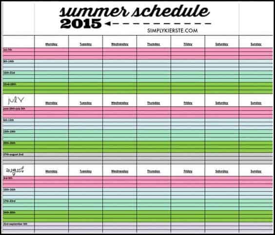 Activity Scheduling Tips for Working Moms: How to Easily Plan Summer