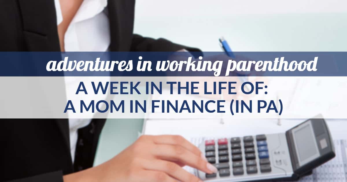 working mom in finance for a non-profit - image of a woman with a calculator