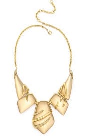 Alexis Bittar Crystal Embellished Sabre Bib Necklace | CorporetteMoms