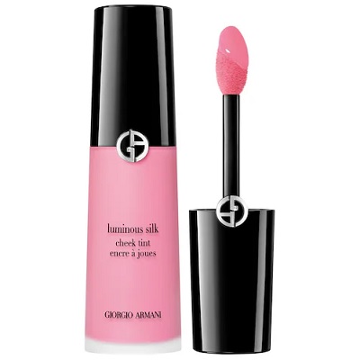 Armani Beauty - Luminous Silk Cheek Tint -- the applicator next to the container