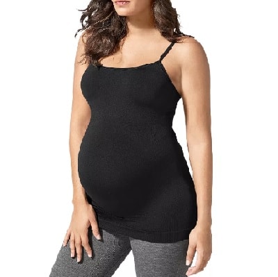 A woman wearing a BODY Cooling Maternity Camisole