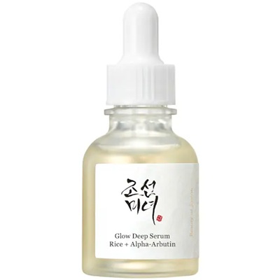 A bottle of Glow Deep Serum