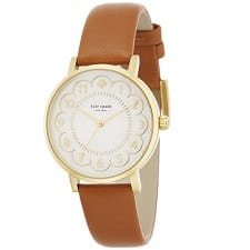 Metro Luggage Leather Strap Watch