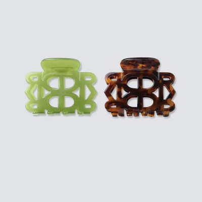 De Rococo - Tortoise x Avocado Claw Clip Set (2 pieces)