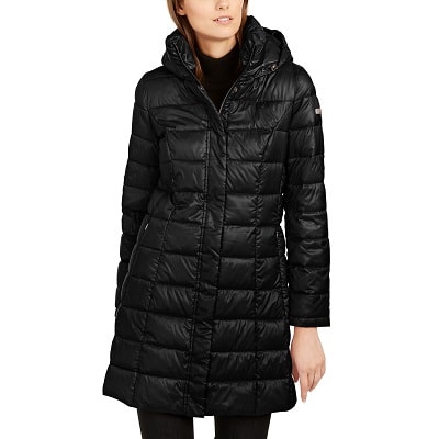 Washable Workwear Wednesday: Hooded Packable Puffer Coat - CorporetteMoms