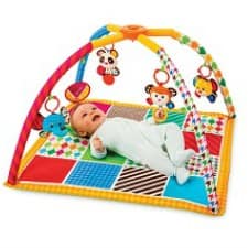 Infantino Safari Fun Twist and Fold Activity Gym and Play Mat