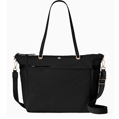 a black nursing bag