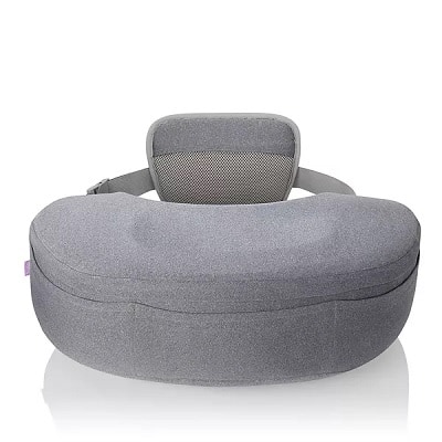 Gray adjustable nursing pillow