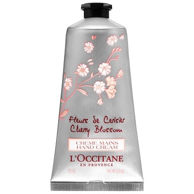 A tube of L’Occitane  hand cream