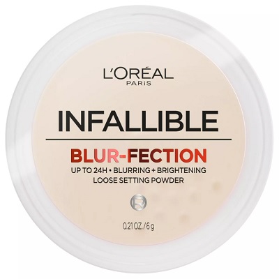 L'Oreal Paris Infallible Blur-fection Longwear Loose Setting Powder - 0.21oz