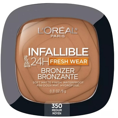 A container of L'Oreal Infallible Soft Matte Bronzer