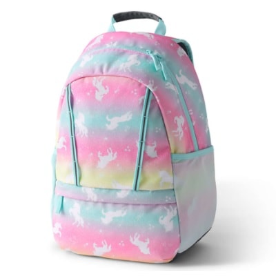 Kids\' small backpack in rainbow pastel colors