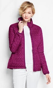 Lands' End PrimaLoft Packable Jacket | CorporetteMoms