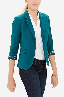 Limited Soft Topstitched Jacket | CorporetteMoms