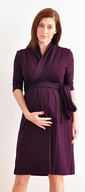 Lirola Maternity Jersey Dress | CorporetteMoms