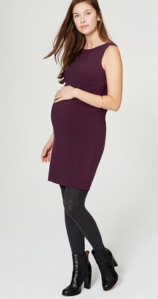 Loft Maternity Scuba Sheath Dress | CorporetteMoms