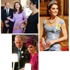 A collage of Kate Middleton\'s photos