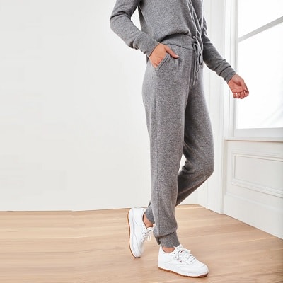 Cashmere sweatpants