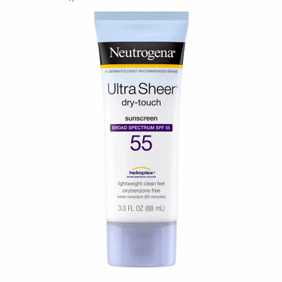 Neutrogena Ultra Sheer Dry-Touch Sunscreen, spf55