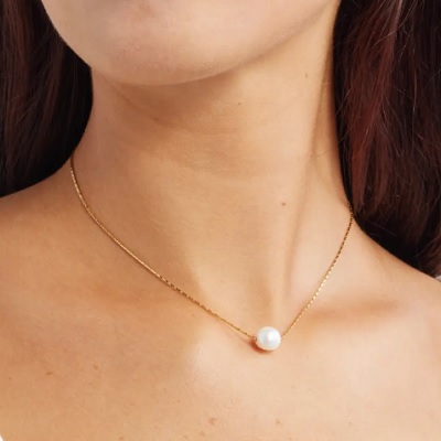 Nordstrom - Demi Fine Freshwater Pearl Pendant Necklace
