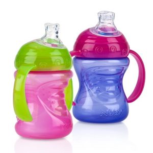 Nuby No Spill Sippy cup with two handles