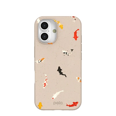 Pela - Seashell Lil Koi iPhone 16 Case