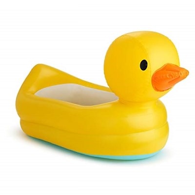 White Hot Inflatable Duck Tub