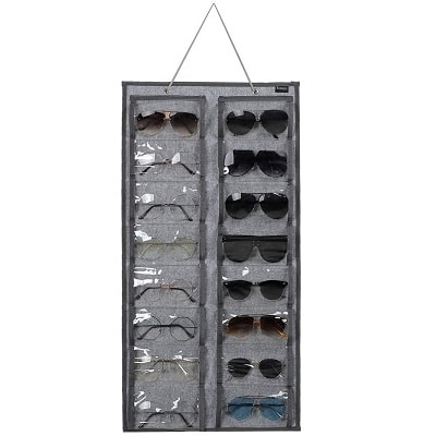 Wall-Mounted Sunglasses Organizer