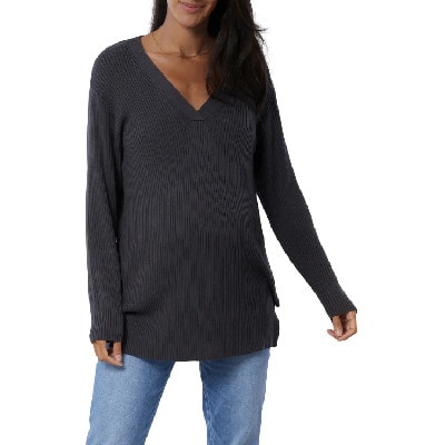 Side Zip Maternity - Nursing Sweater