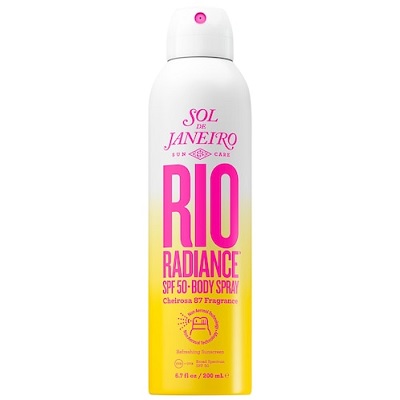 Bottle of Sol de Janeiro - Rio Radiance SPF 50 Body Spray  