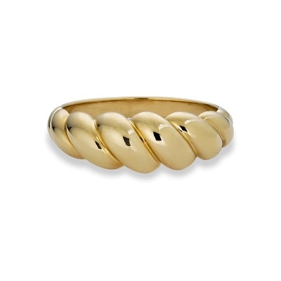 Accessory Tuesday: Gold Brioche Ring - CorporetteMoms