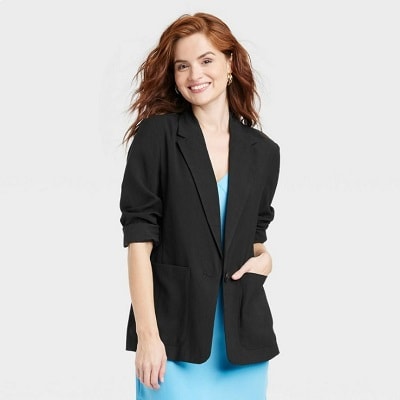 Washable Workwear Wednesday: Essential Blazer - CorporetteMoms