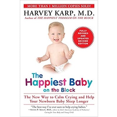 A book entitled The Happiest baby on the Block