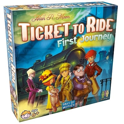 Ticket to Ride First Journey Board Game