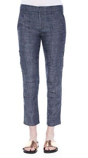 Vince Chambray Cargo Pants