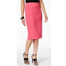 A woman wearing a  Classic Pencil Skirt