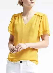 Banana Republic easycare top