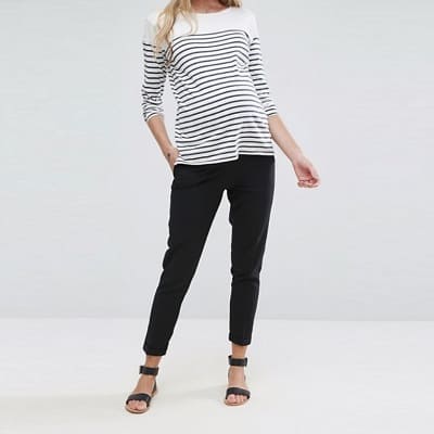 tall maternity work trousers