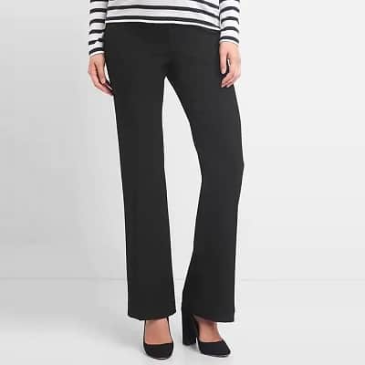 gap maternity work pants