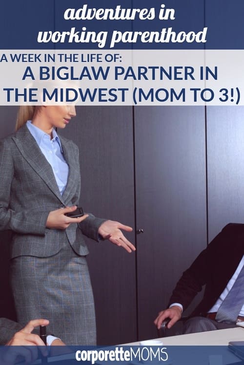 Week in the Life of a Working Mom: Biglaw Partner in the Midwest