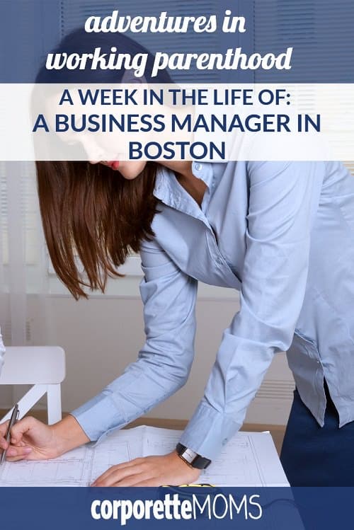 Week in the Life of a Working Mom: Business Manager in Boston