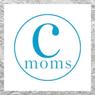 CorporetteMoms favicon logo inside gray textured square