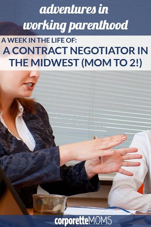 Week in the Life of a Working Mom: Contract Negotiator in the Midwest