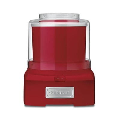 Red ice cream maker