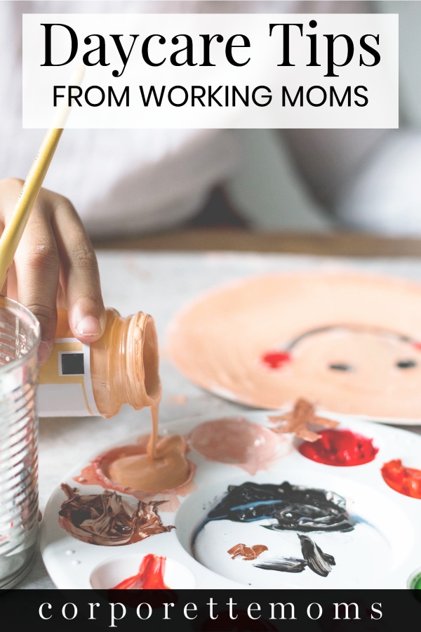 A person pouring paint on a painter\'s palette