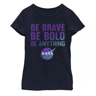 Be Brave Be Bold Be Anything graphic tee