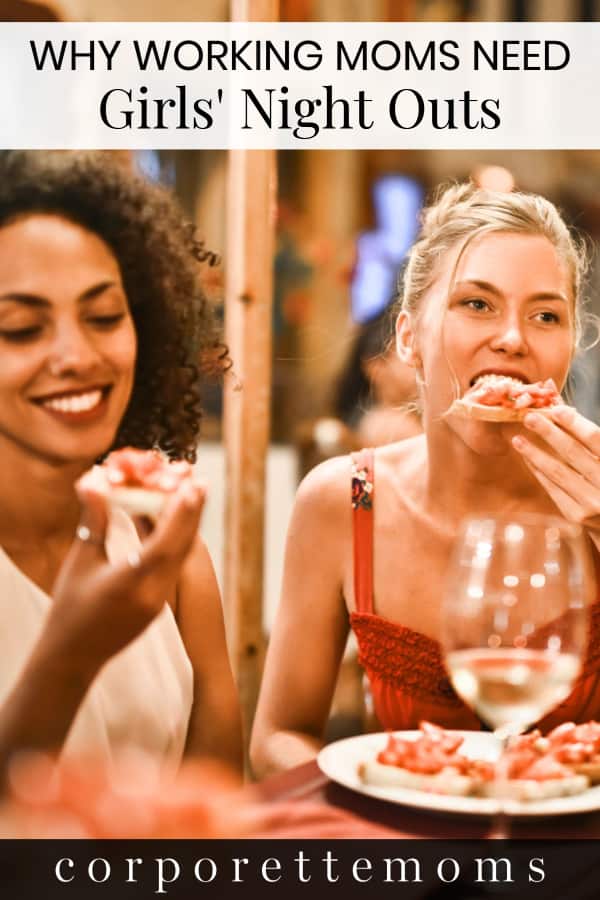 It can feel really indulgent to take time away from both family and work to go out with girlfriends - but working moms need girls' night outs also! Kat shared why she's getting better about letting herself schedule girls' night outs with friends -- and how she and her partner share night outs. 